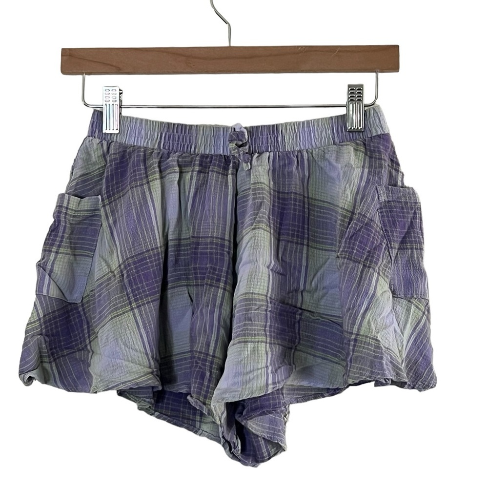 Forever 21 Kids | Purple loose fit printed shorts size 13/14
